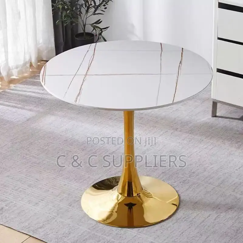 Round Modern Balcony Dining Table