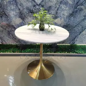 Round Modern Balcony Dining Table