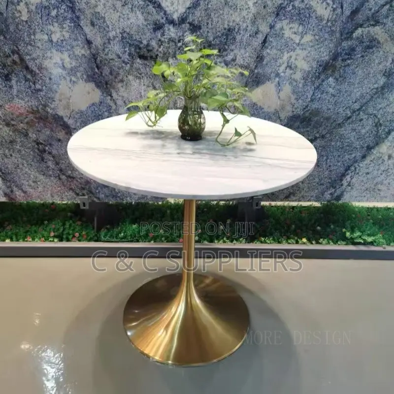Round Modern Balcony Dining Table