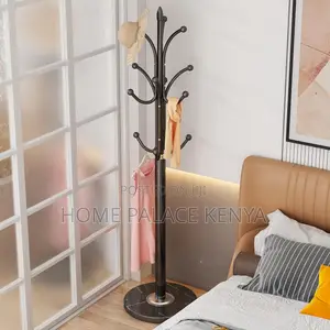 Hanger; Freestanding Metal Coat Hanger Rack for Easy Organization