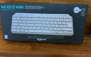Logitech Mx Keys Bluetooth Illuminated Keyboard - Pale Gray