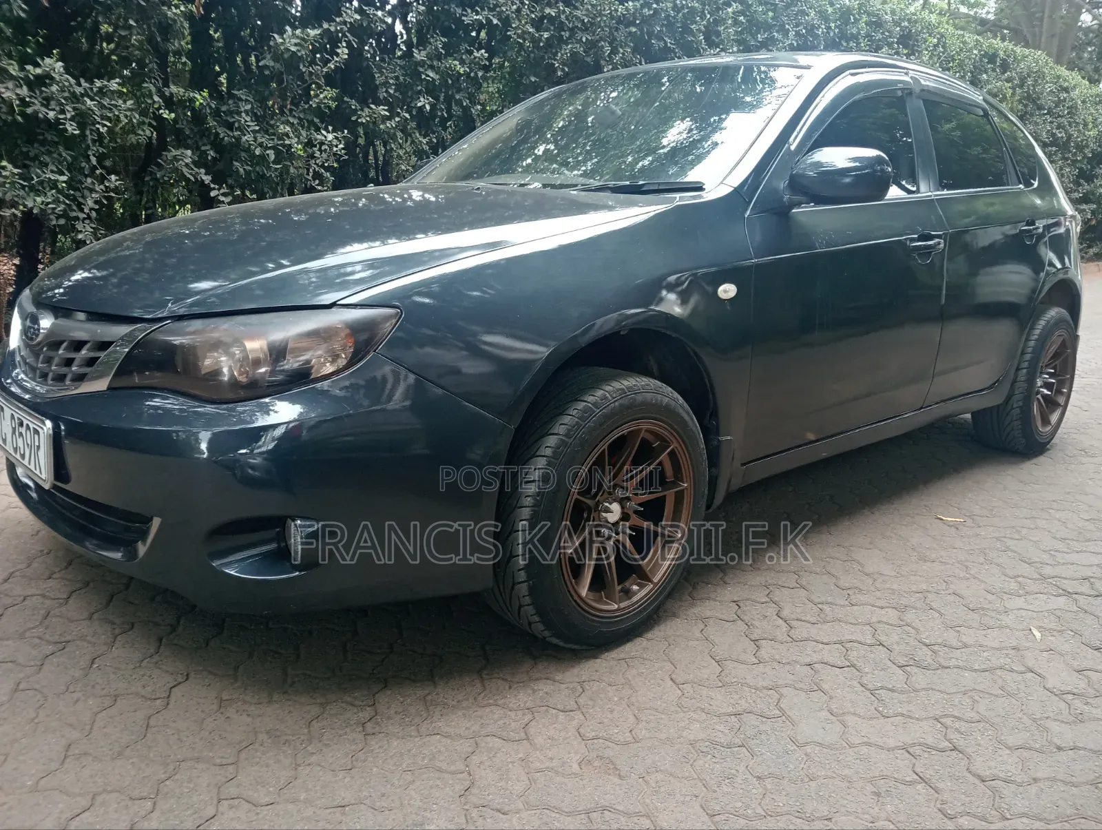 Subaru Impreza 2008 Gray