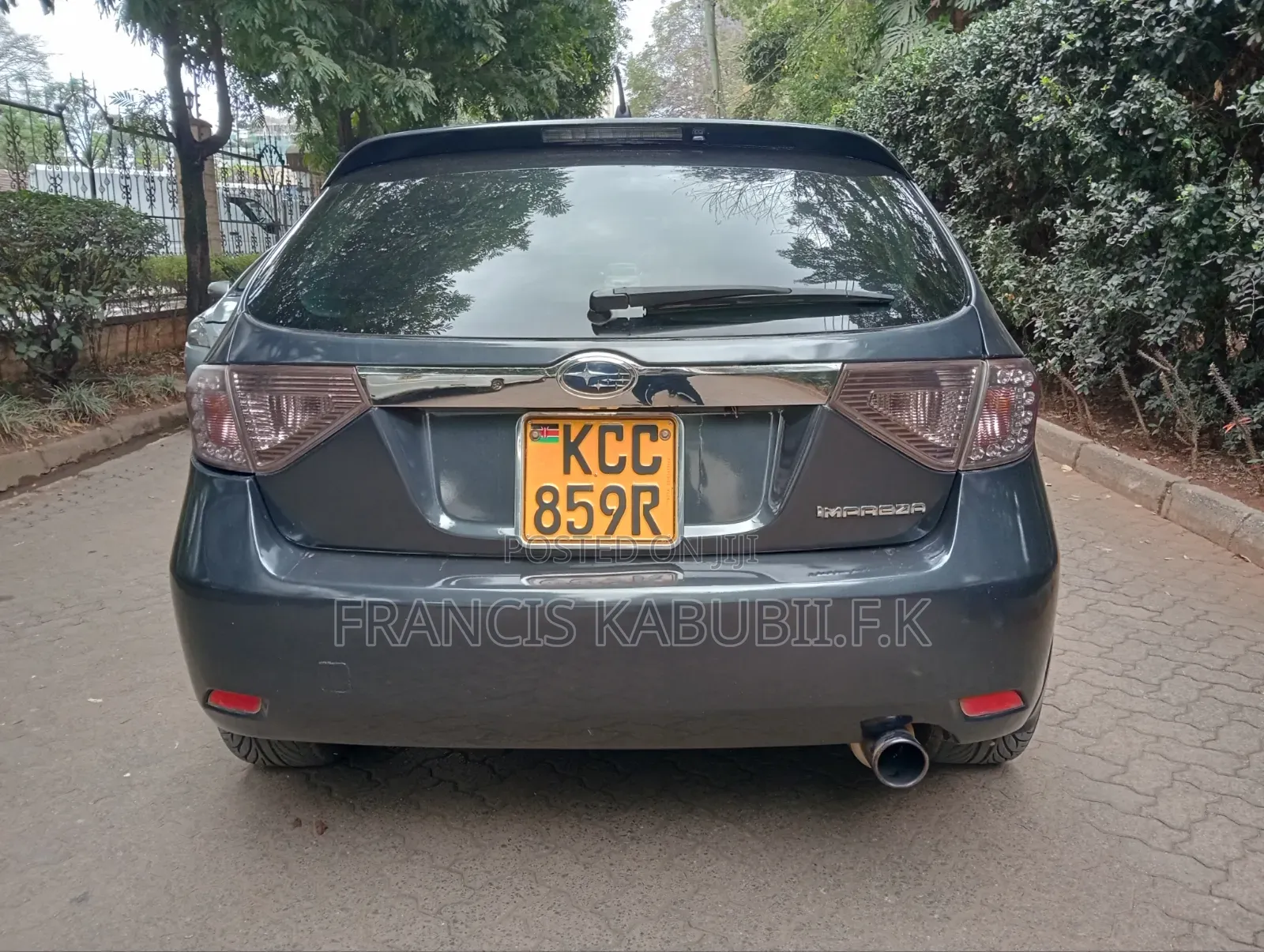 Subaru Impreza 2008 Gray
