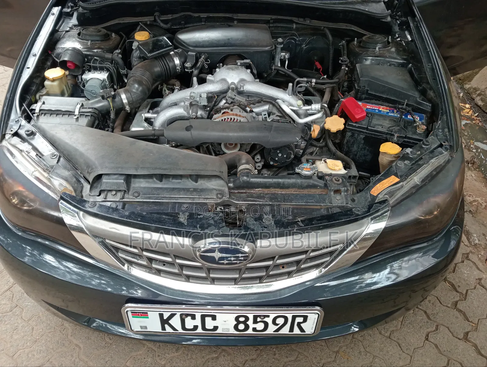 Subaru Impreza 2008 Gray