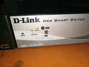 D-Link Web Smart Switch. DES 1210 - 28 Port None POE