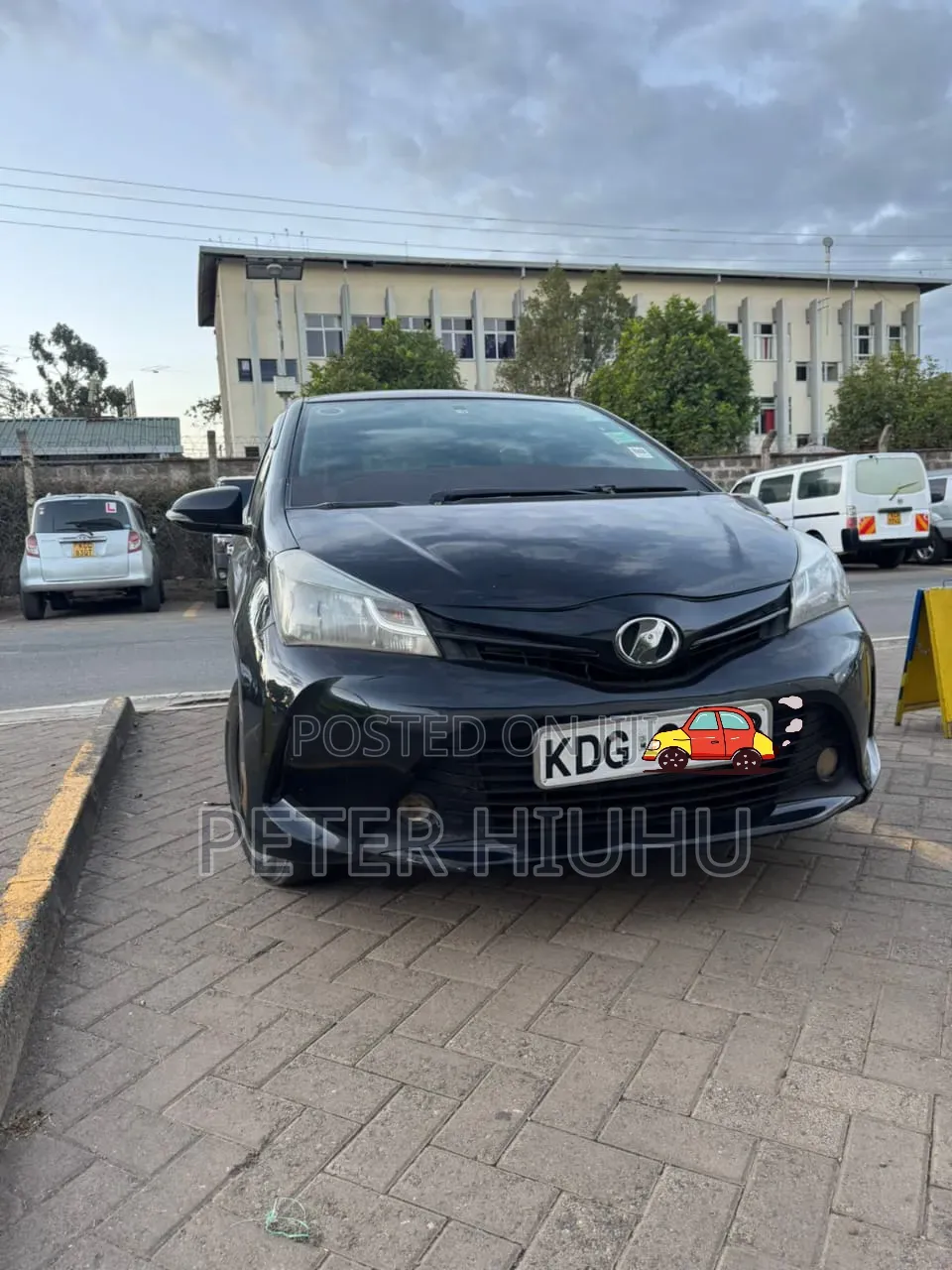 Toyota Vitz 2014 Black
