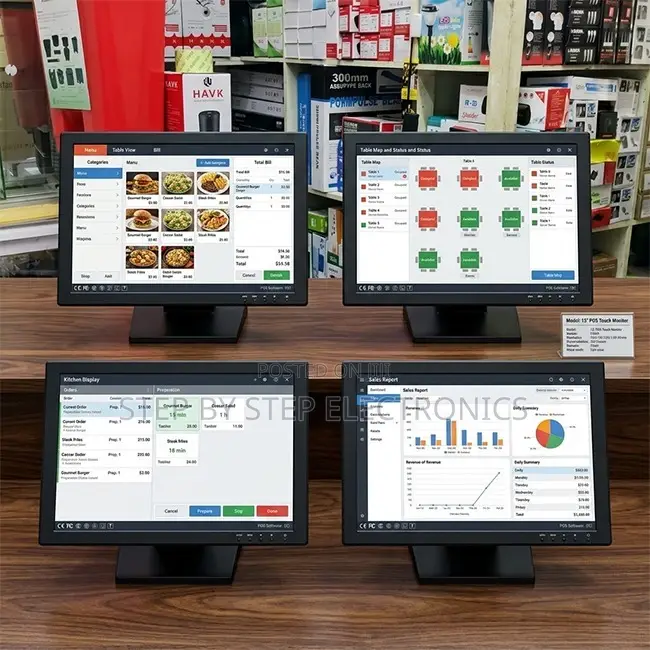 Bulk Discounts 14 Inch, 15 Inch, 17 Inch Touch Screen POS Monitors