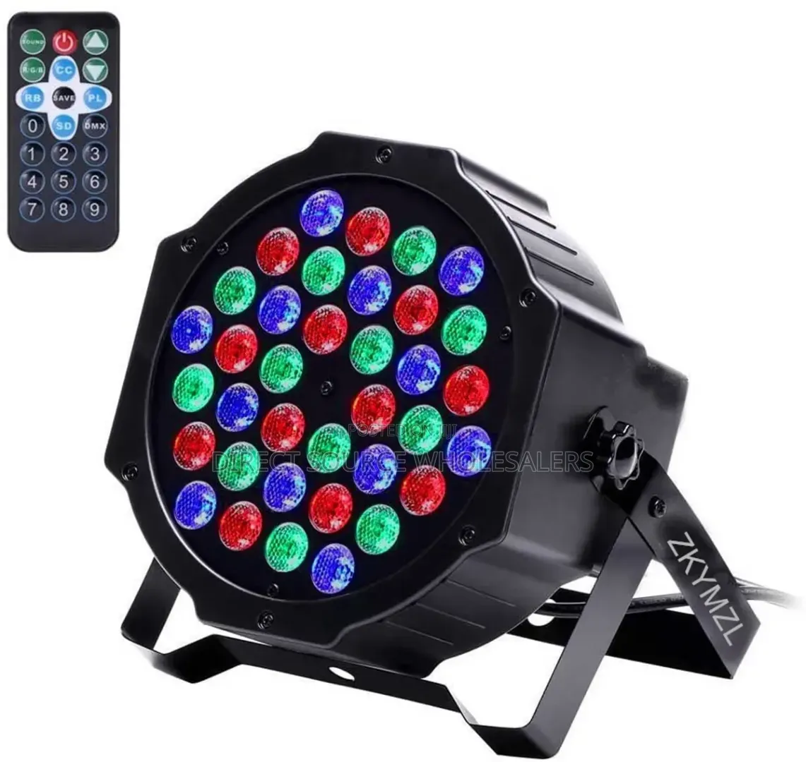 LED Stage PAR Can Light – RGBW DMX512