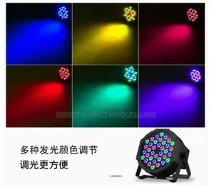 LED Stage PAR Can Light – RGBW DMX512