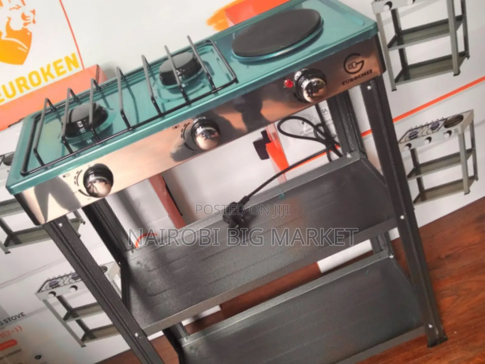 Eurochef Deluxe Gas Stove Cooker