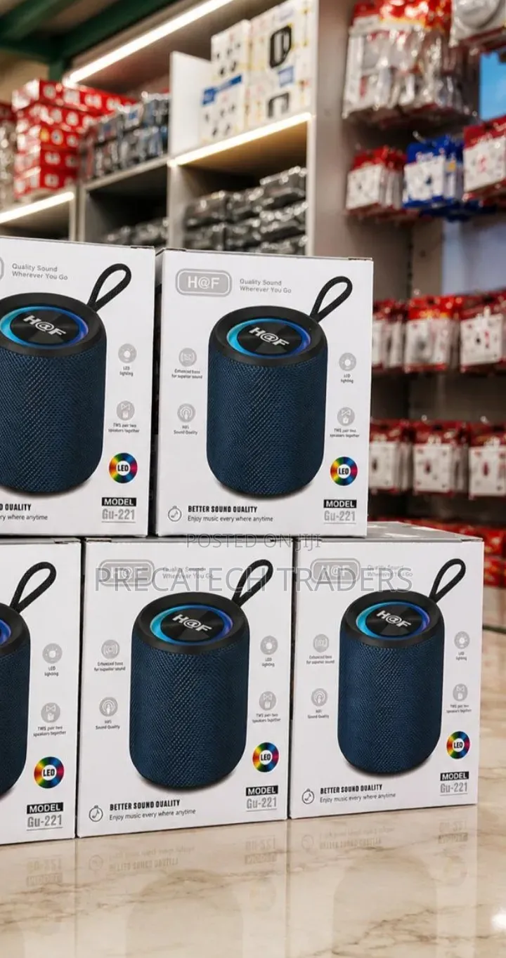 GU-221 Rechargeable Bluetooth Speaker – Powerful Sound