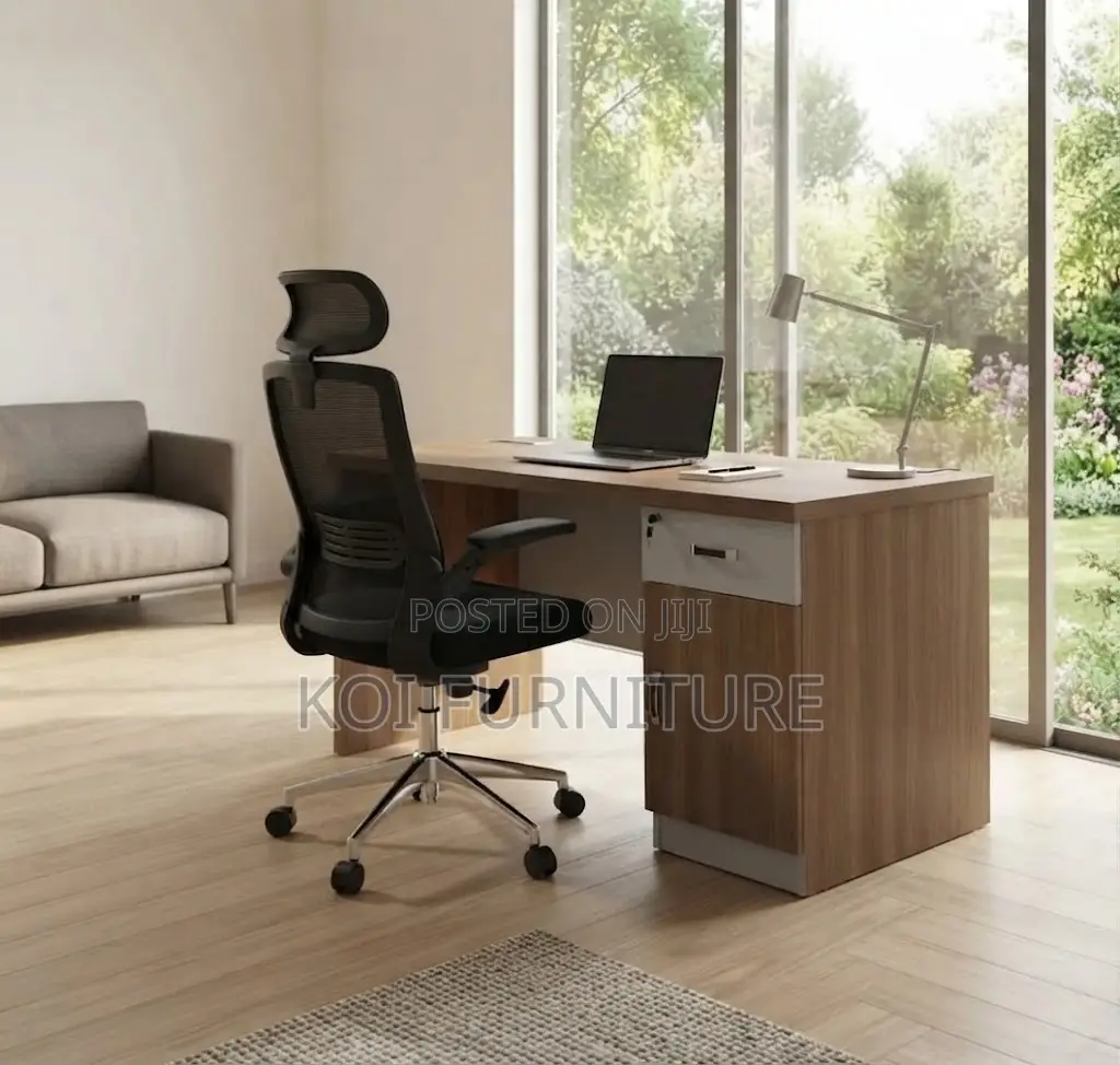 Office Desk; 1400MM Executive Home Office White Desk