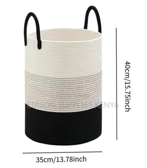 Laundry Hamper Large Rope Laundry Hamper Woven Basket With Handles