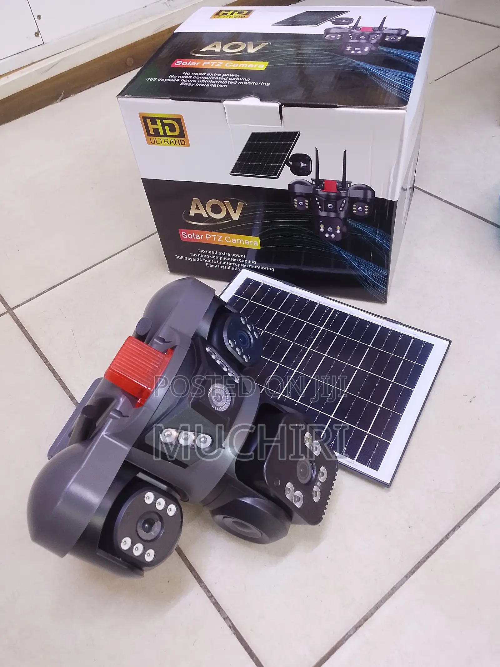 Triple Camera Lens AOV Surveillance System V380 Pro