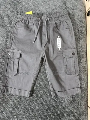 Grey Cargo Short