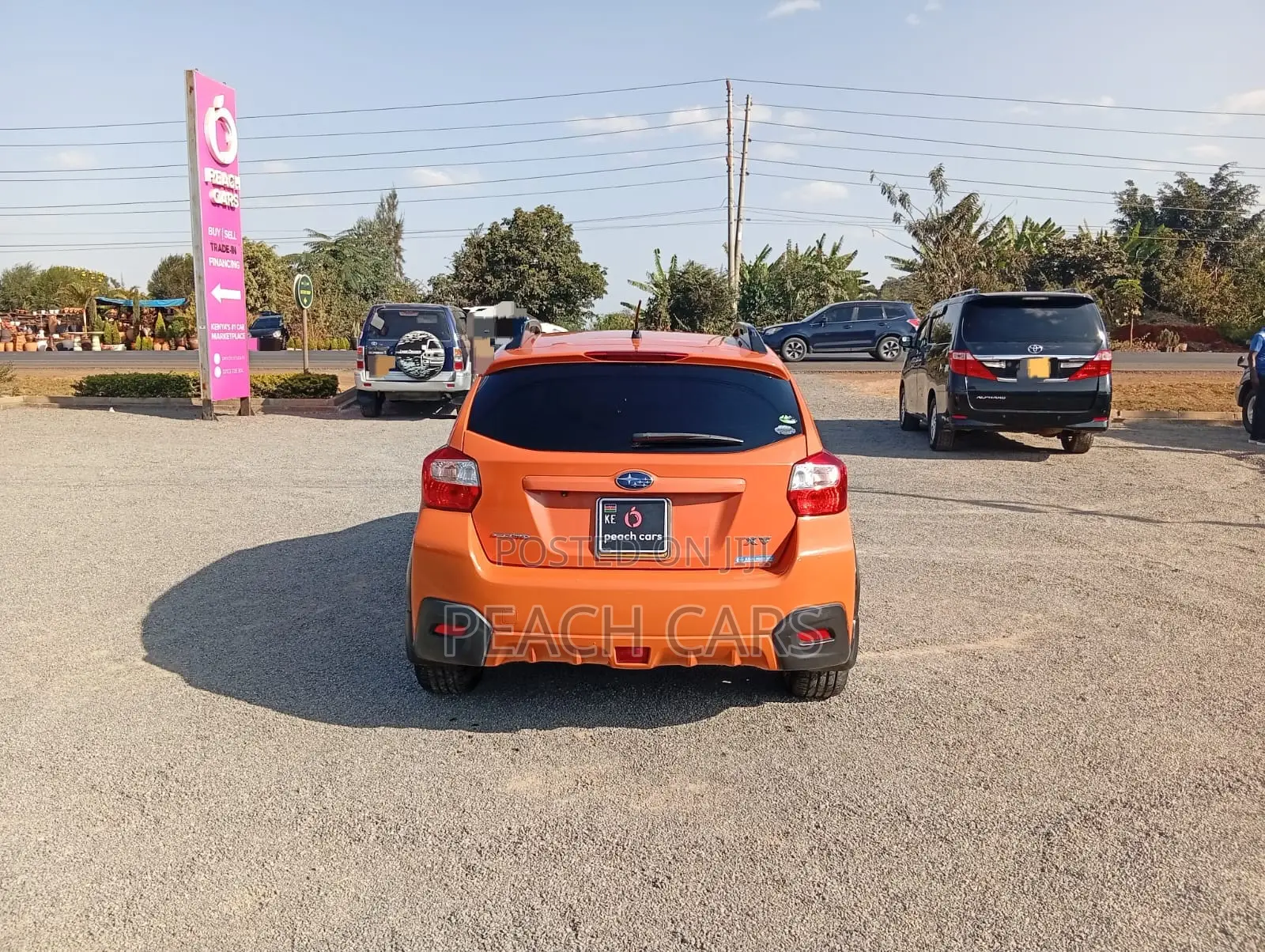 Subaru XV 2016 Orange