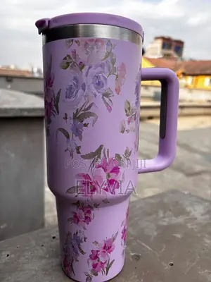 Purple Flowered Stanley