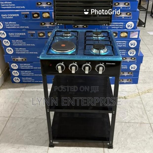 Electromate 3+1 Standing Cooker With Shelves ... - thumbnail 2