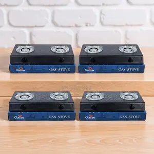 Low Prices OLELON Stainless Steel Table Top 2 Burner Cookers