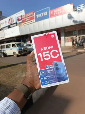 New Xiaomi Redmi 15C 4G 128 GB Black