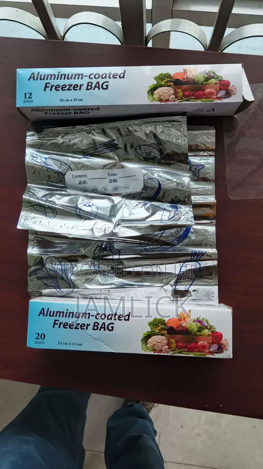 High Quality Reusable Aluminium Foil Zipper Bags - Pm