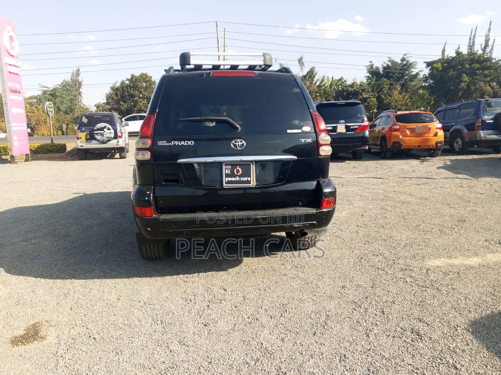 Toyota Land Cruiser Prado 2008 Black