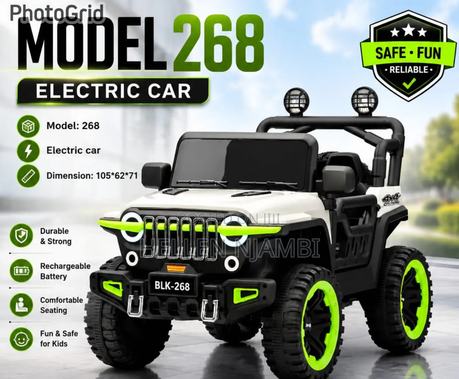 Kids Electric Car Model 268