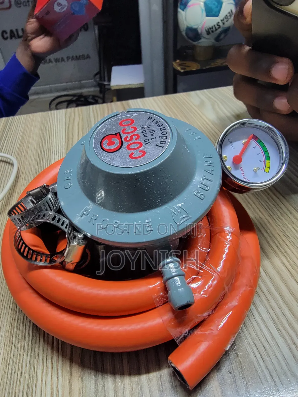 13kg Cosco Regulator, Pipe and Pins