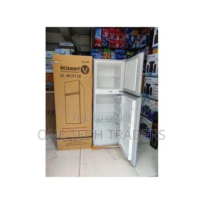 Volsmart 138l Double Door Refrigerator Direct Cool