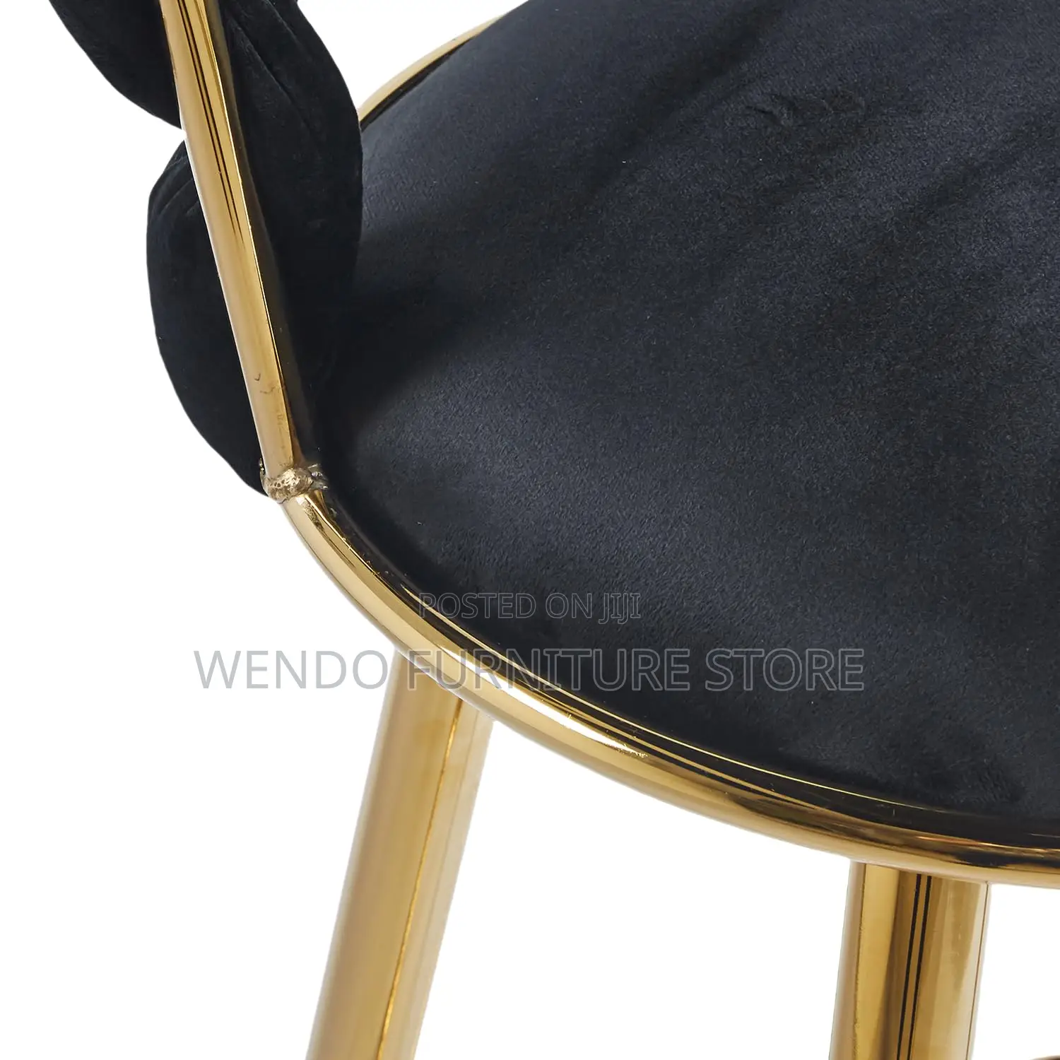 Barstools; Leather Home Office Brown Golden Barstools