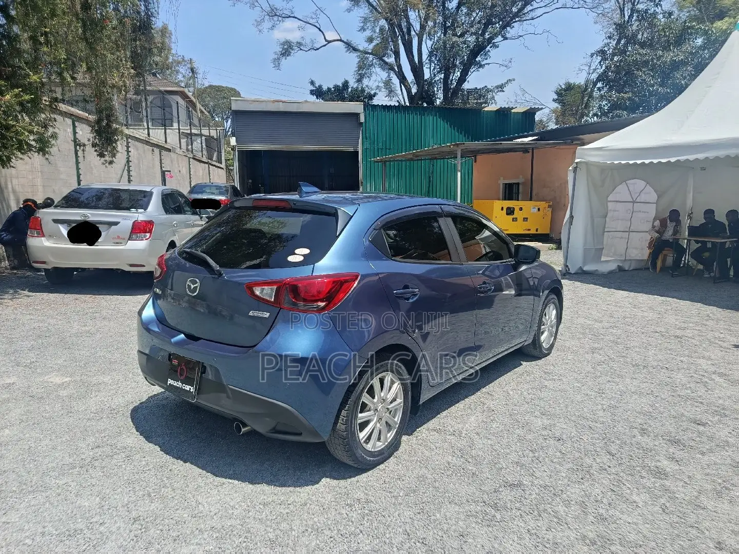 Mazda Demio 2017 Blue