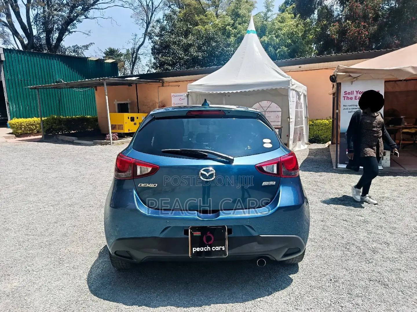 Mazda Demio 2017 Blue