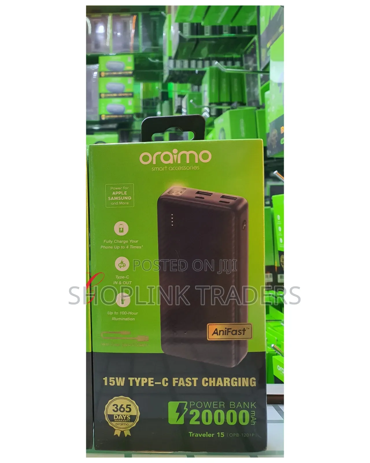 Power Bank 20,000amh Oraimo Power Bank