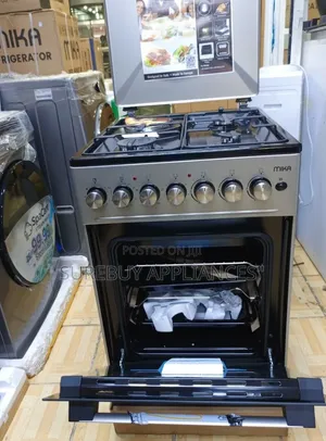 Mika Standing Cooker Electric Oven 3 +1