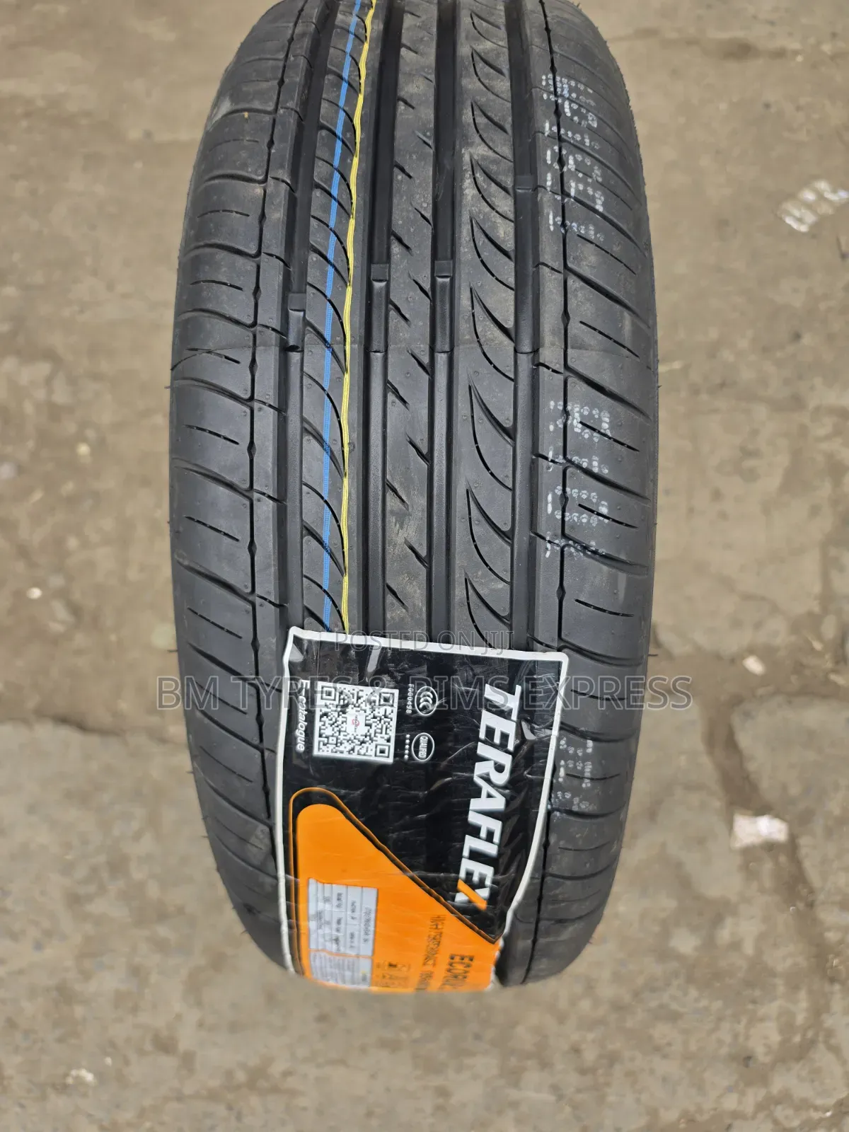 185 /60 R15 Teraflex Tires.