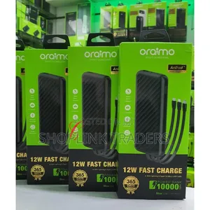 Power Bank 10,000amh  Power Bank With Cables