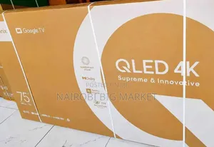 TCL 75 Inch Frameless Qled Television