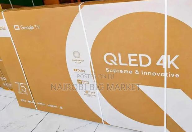 TCL 75 Inch Frameless Qled Television
