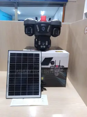 Advanced V380 Triple Lens Siren Camera – Smart CCTV Protection