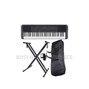 Yamaha Portable PSR-E283 Keyboard With Stand, Power Adapter and Bag