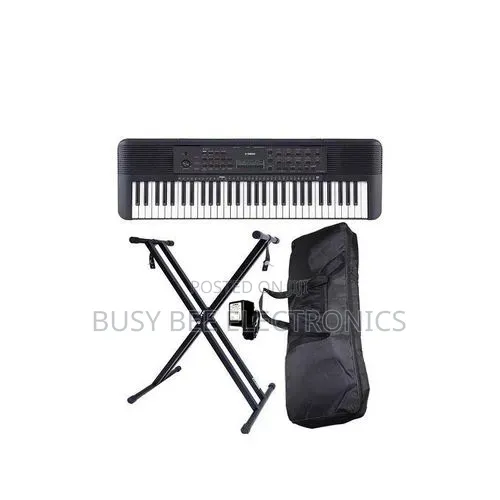Yamaha Portable PSR-E283 Keyboard With Stand, Power Adapter and Bag