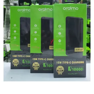 Power Bank Oraimo 10,000amh  Power Bank 15w
