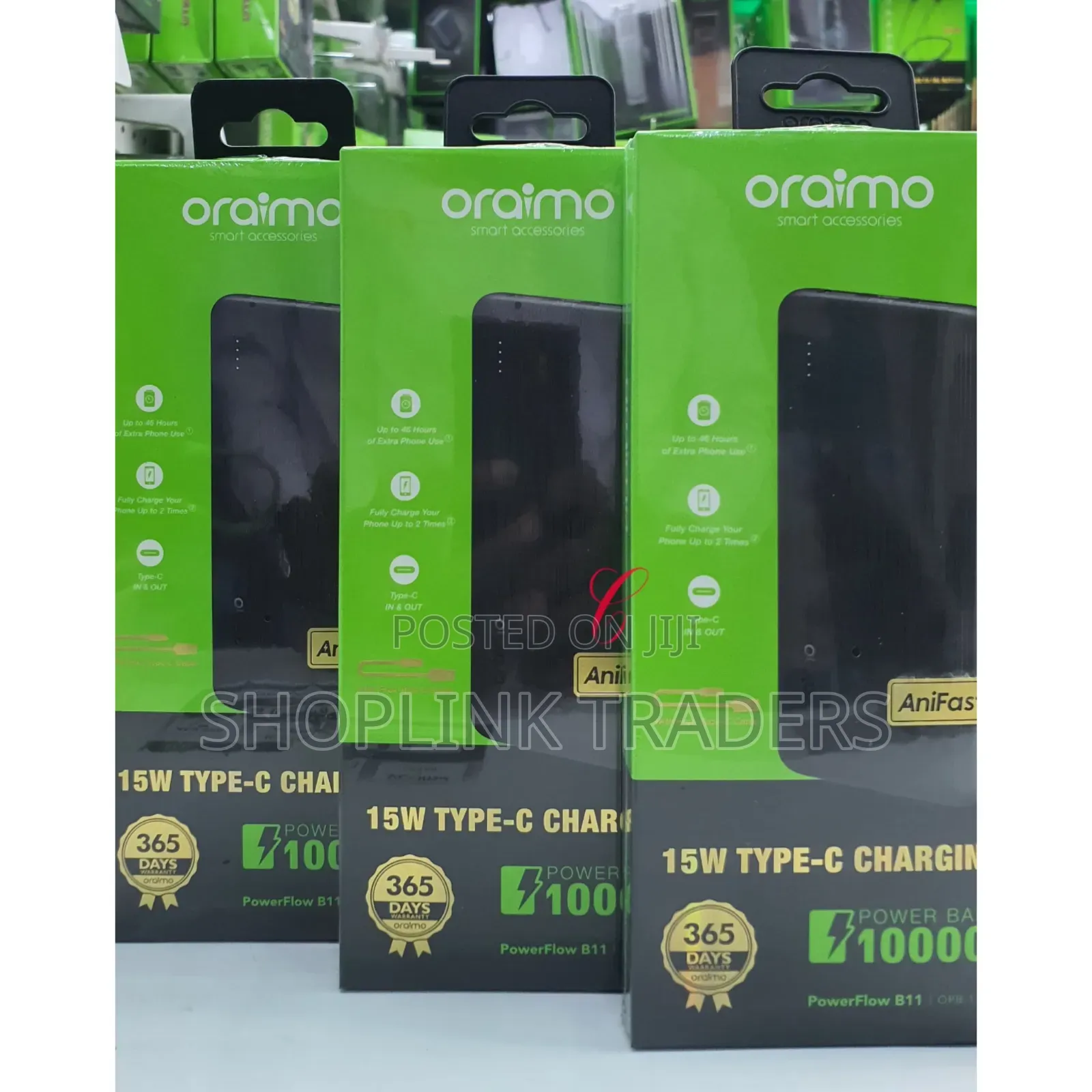 Power Bank Oraimo 10,000amh  Power Bank 15w