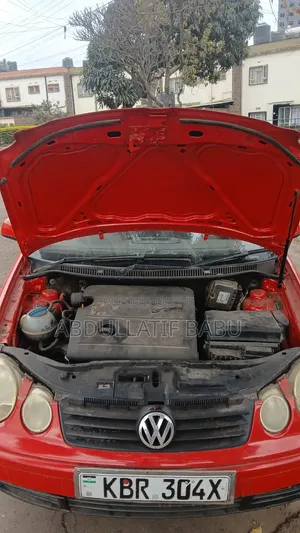 Volkswagen Polo 2007 Red