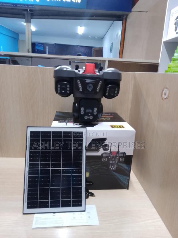 Ultra HD V380 Triple Lens Smart Camera With Alarm