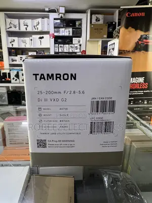 Tamron 25-200mm F/2.8-5.6 Di III VXD G2 Lens (Sony E)