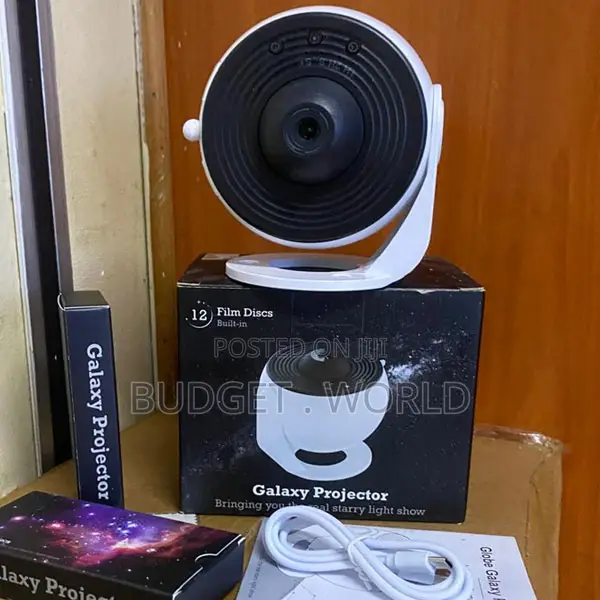 4K HD Star Projector 360° Rotating Aurora Projector With Solar System