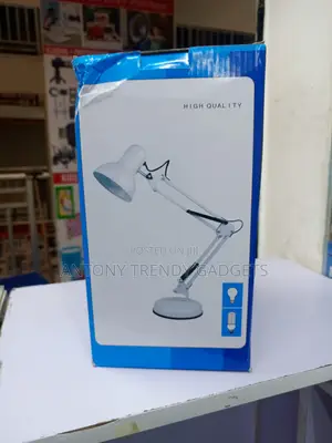 Adjustable Swing Arm Desk Lamp With Clamp and Stable Base