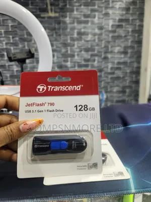 128 GB Transcend Flash Drive.