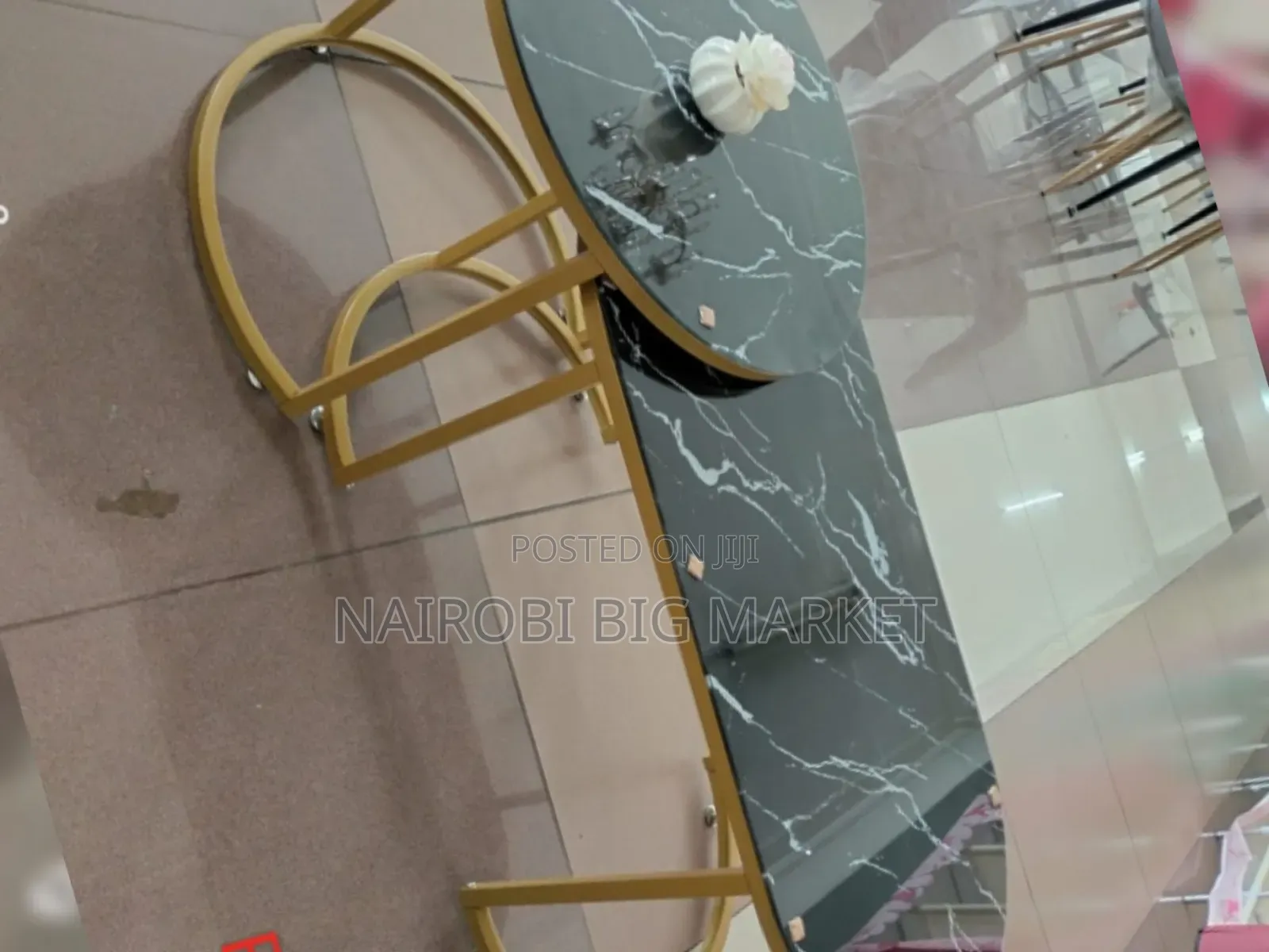 2 in 1 Marble Nesting Coffee Table